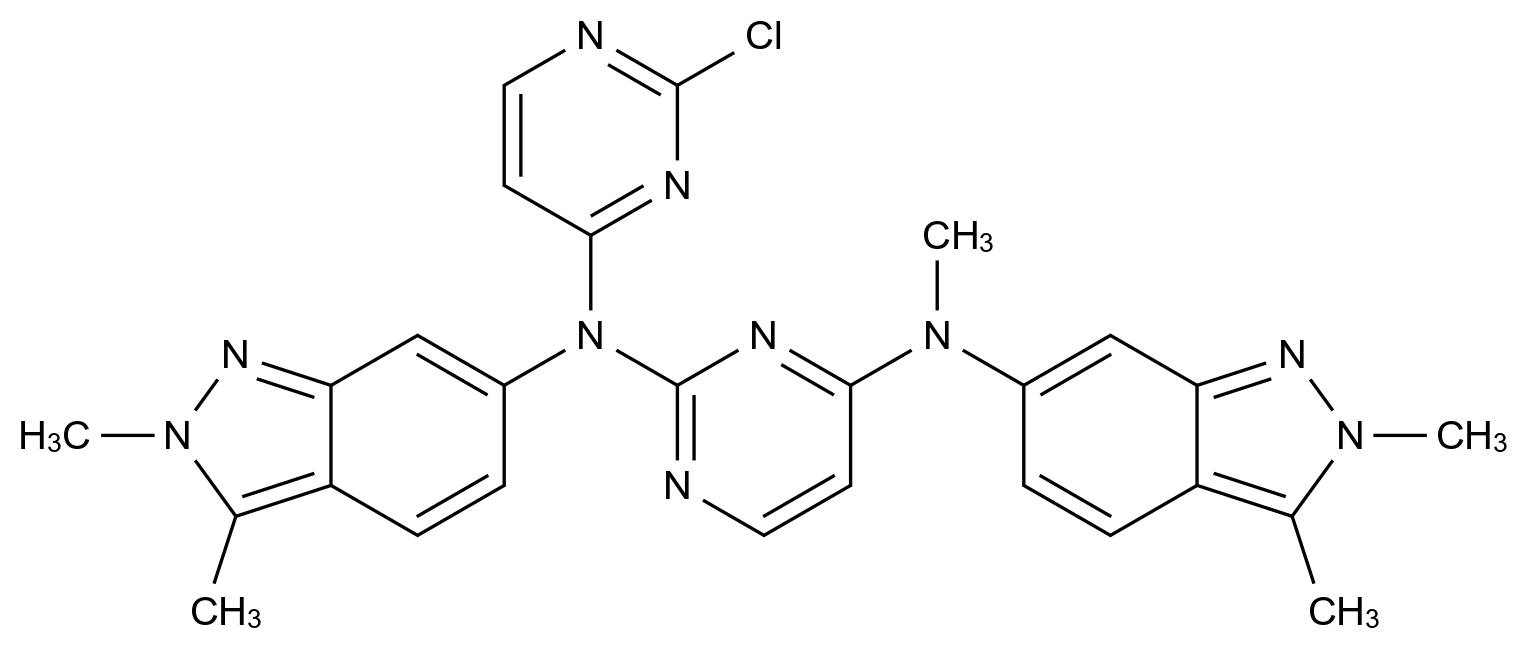 1252927-44-8 帕唑帕尼杂质39结构式