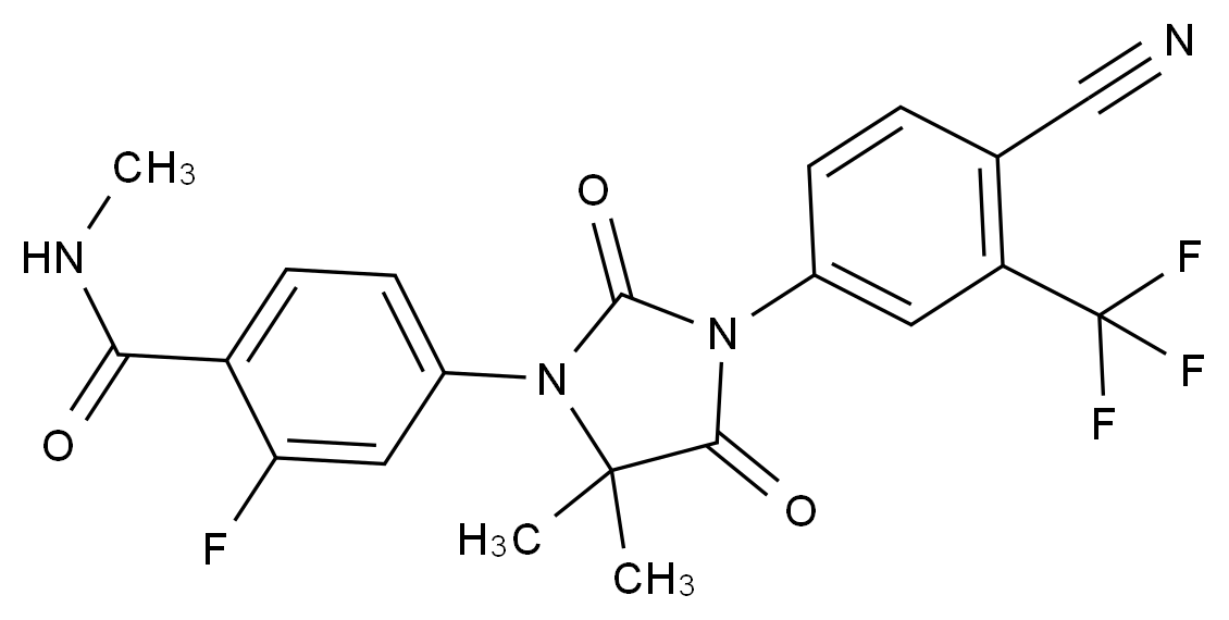 1242137-18-3 恩扎卢胺杂质3结构式