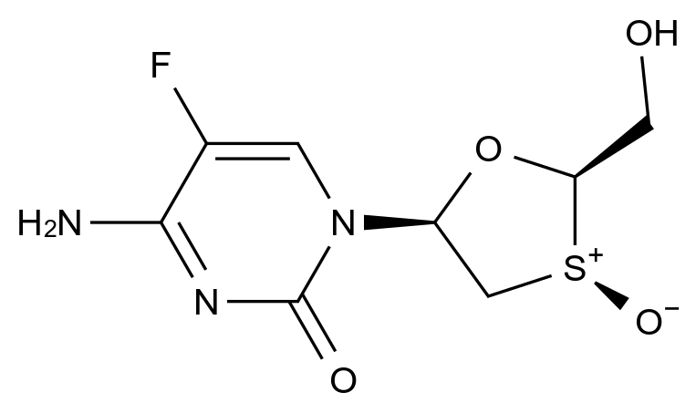 1160303-44-5 Emtricitabine Impurity 24结构式