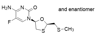 1246819-86-2 恩曲他滨杂质N2结构式