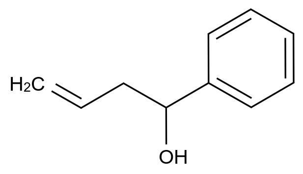 936-58-3 4-苯基-1-丁烯-4-醇结构式