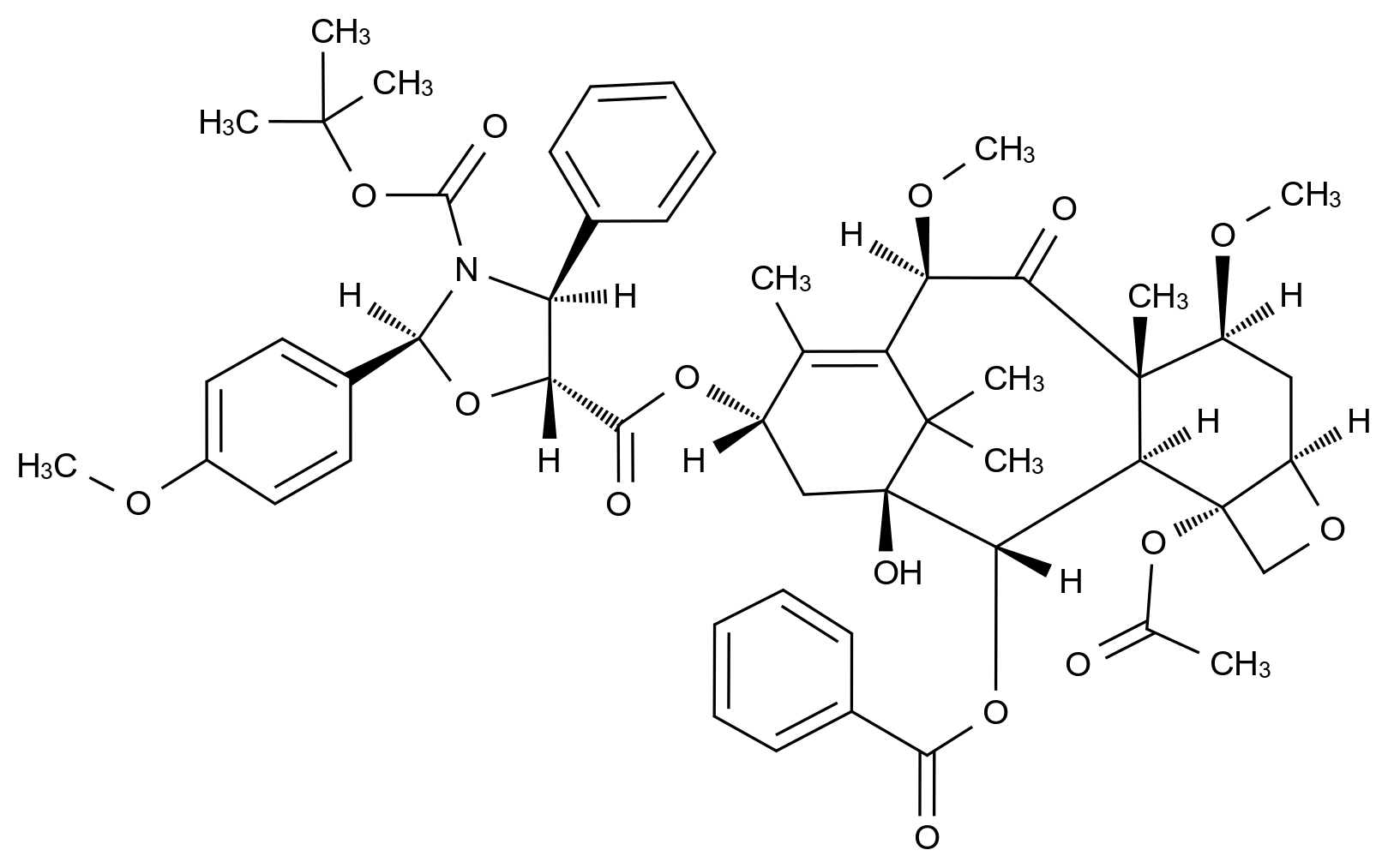 卡巴他赛杂质49结构式