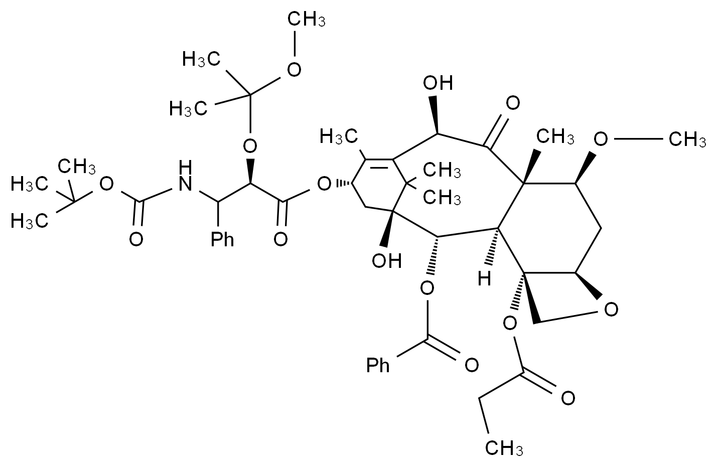 卡巴他赛杂质7结构式