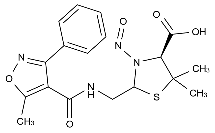 N-亚硝基苯唑西林开环脱羧杂质62结构式