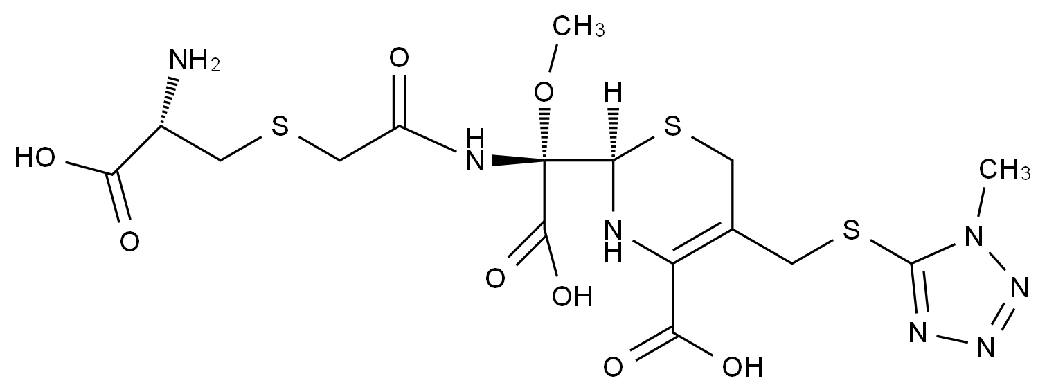 头孢米诺钠杂质10结构式