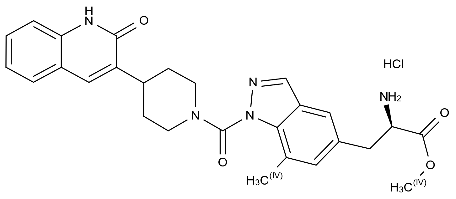 扎维吉泮杂质17结构式