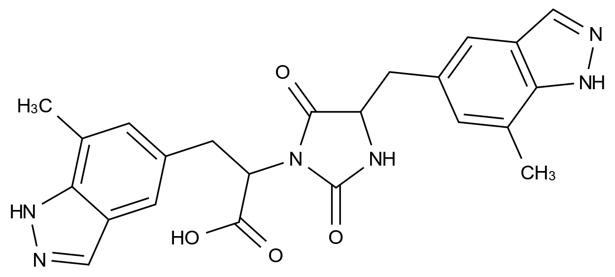 扎维吉泮杂质27结构式
