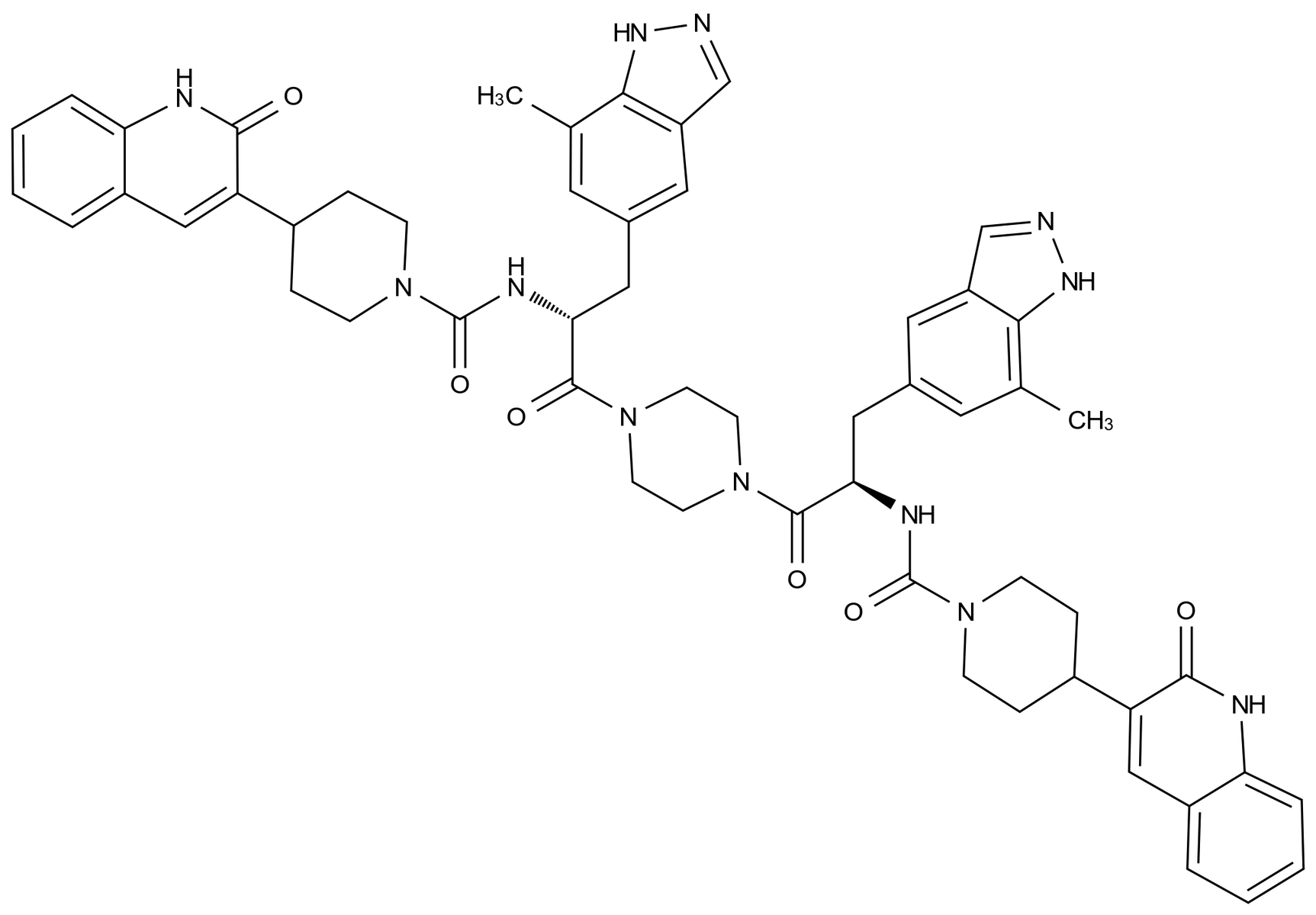 扎维吉泮杂质41结构式