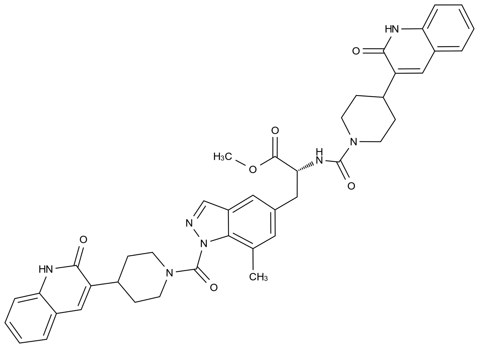扎维吉泮杂质43结构式