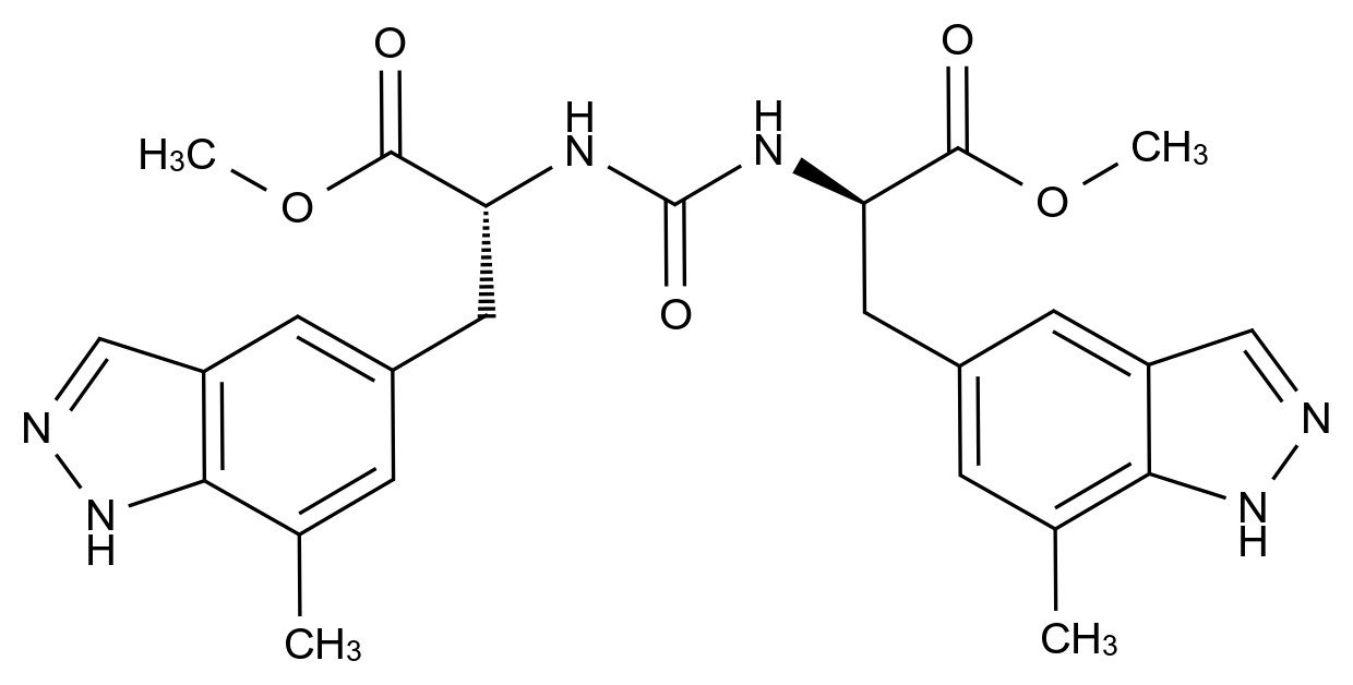 扎维吉泮杂质45结构式