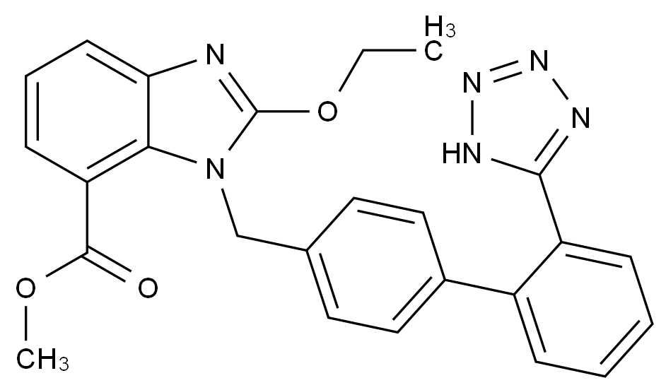 139481-69-9 坎地沙坦酯EP杂质I结构式