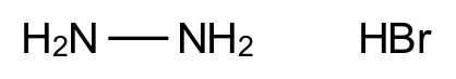 13775-80-9 Hydrazine hydrobromide结构式