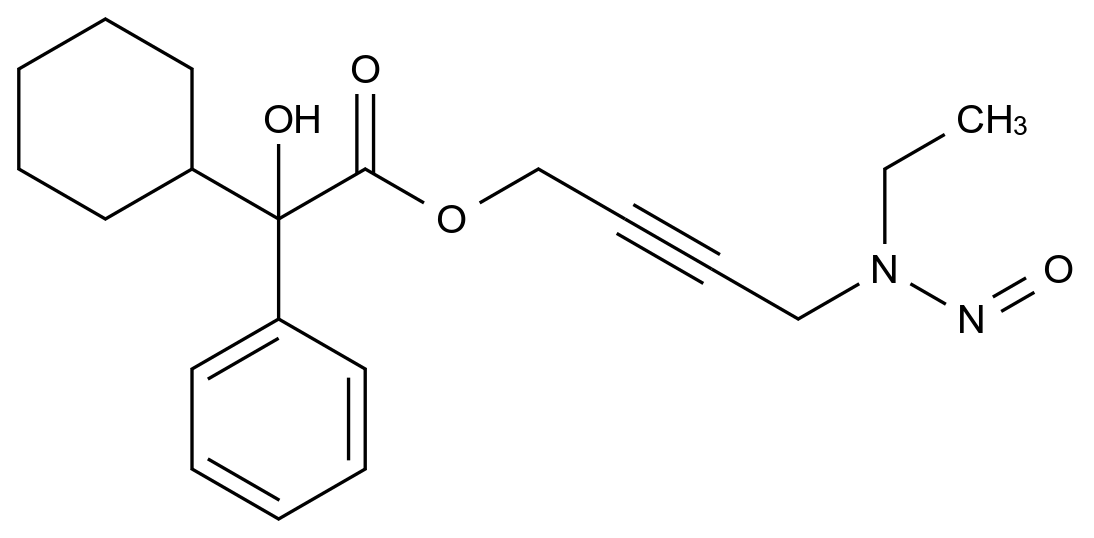 奥昔布宁杂质10结构式