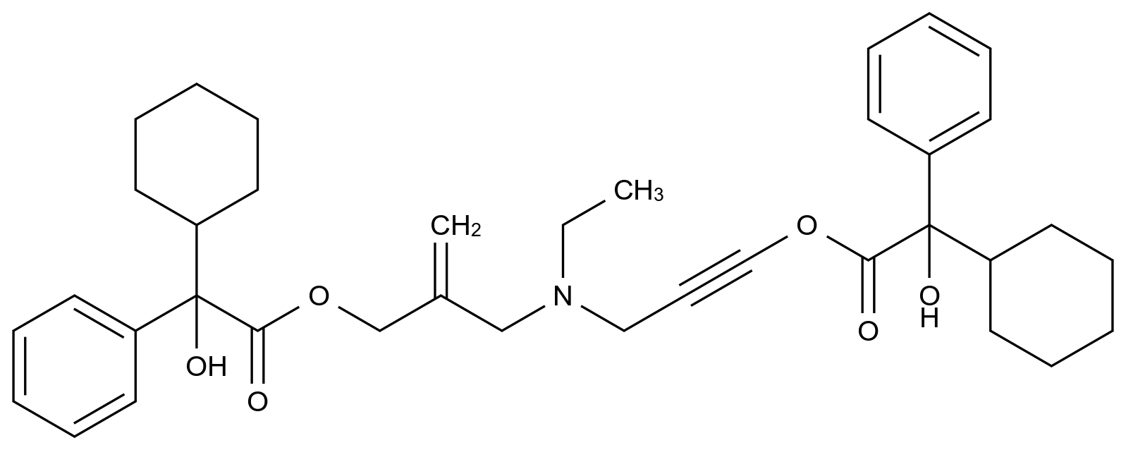 奥昔布宁杂质9结构式