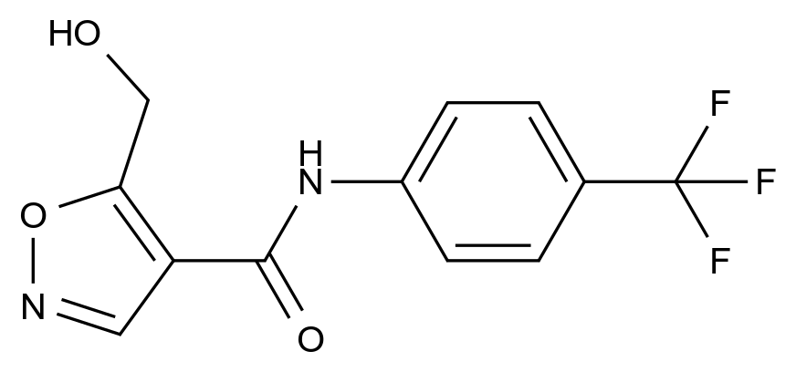 1058722-46-5 5-Hydroxy Leflunomide (Metabolite M2)结构式