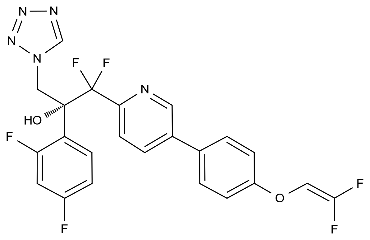 奥特康唑杂质4结构式