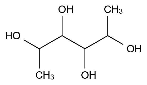 25289-20-7 己烷-2,3,4,5-四醇结构式