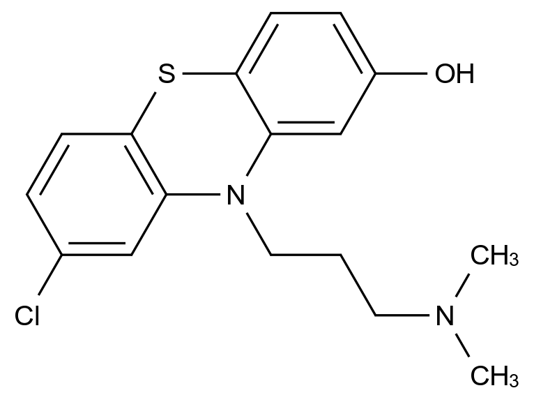 3926-67-8 8-Hydroxy Chlorpromazine结构式