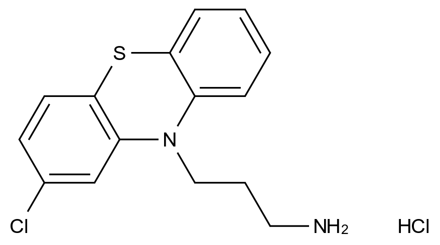 Didesmethyl Chlorpromazine HCl结构式