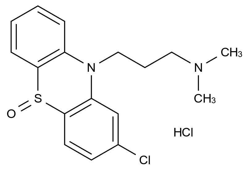 316-07-4 氯丙嗪EP杂质A 盐酸盐结构式