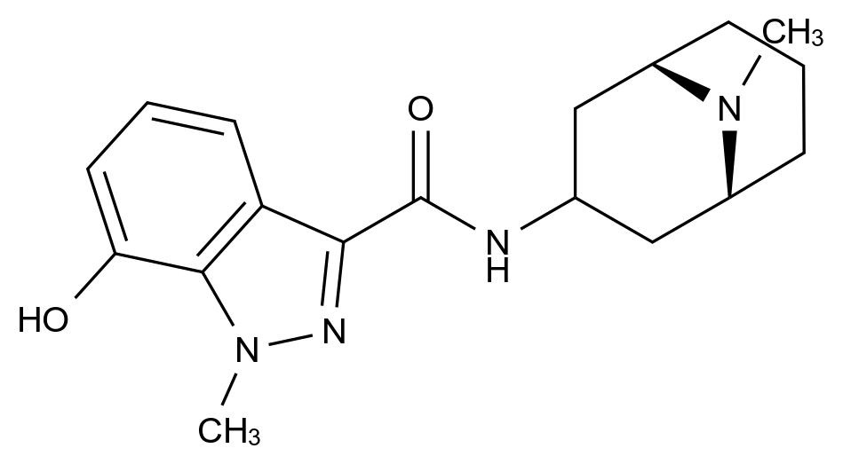 133841-15-3 7-羟基格拉司琼结构式