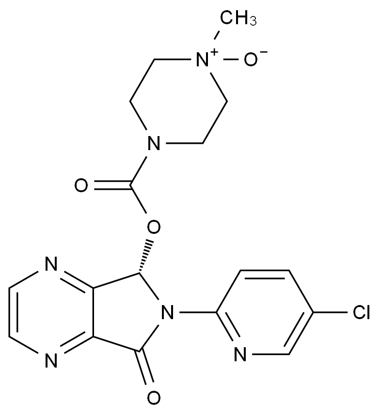 151851-70-6 右佐匹克隆EP杂质A结构式