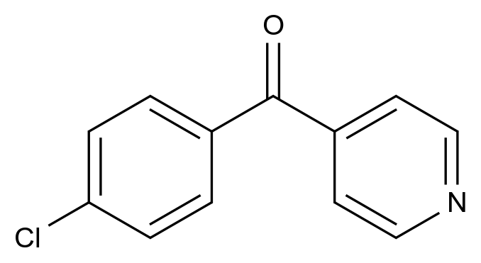 14548-48-2 4-(4-Chlorobenzoyl)pyridine结构式