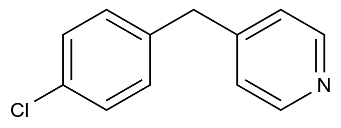 4409-11-4 4-(4-Chlorobenzyl)pyridine结构式