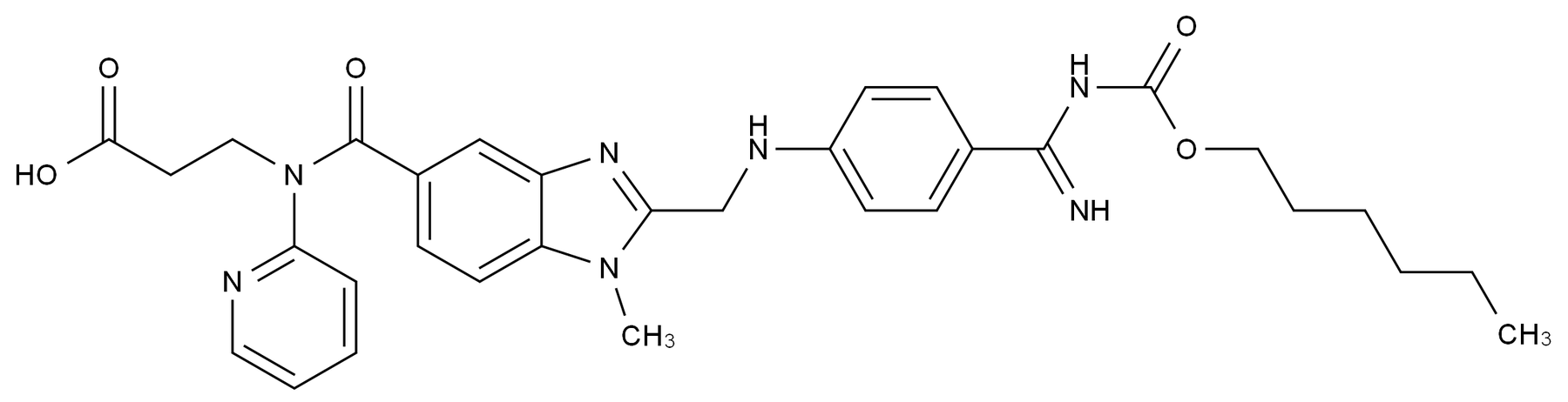 212321-78-3 达比加群杂质13结构式