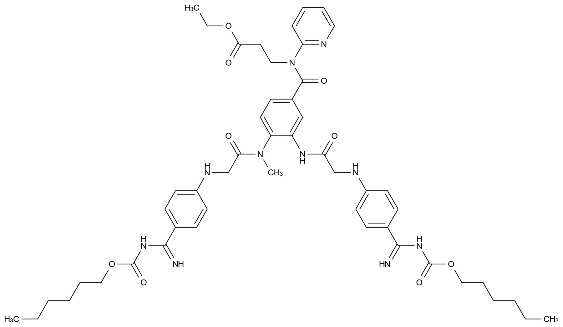达比加群杂质143结构式