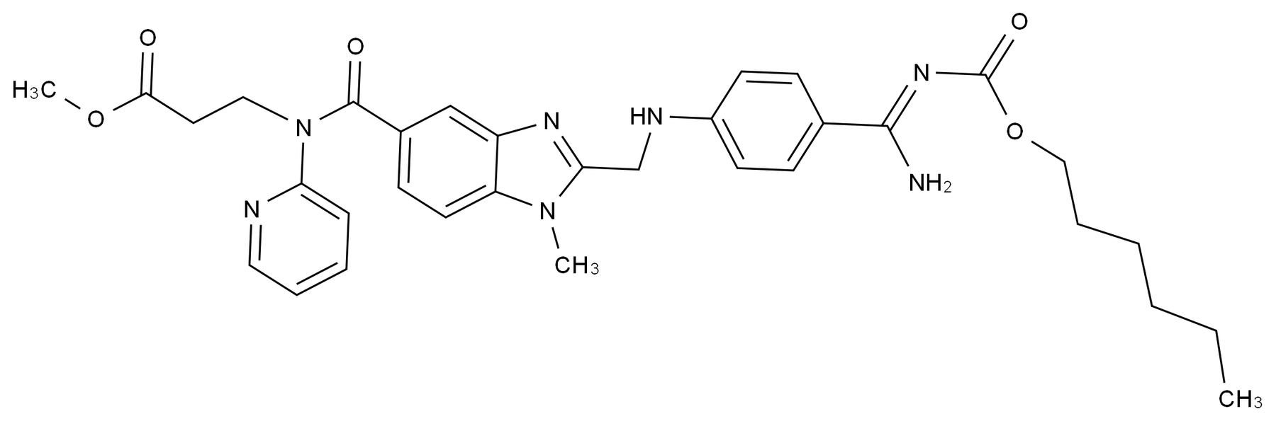 211915-00-3 达比加群杂质6结构式