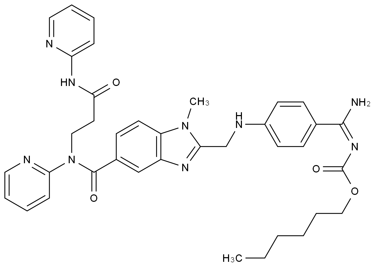 637238-96-0 达比加群杂质72结构式