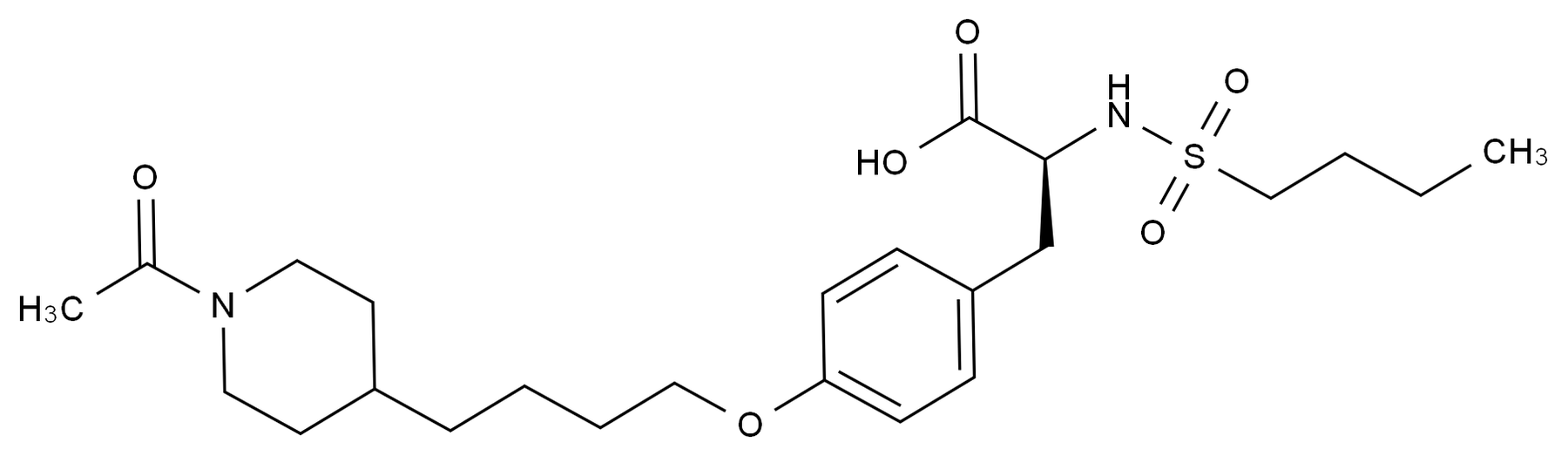 替罗非班杂质105结构式