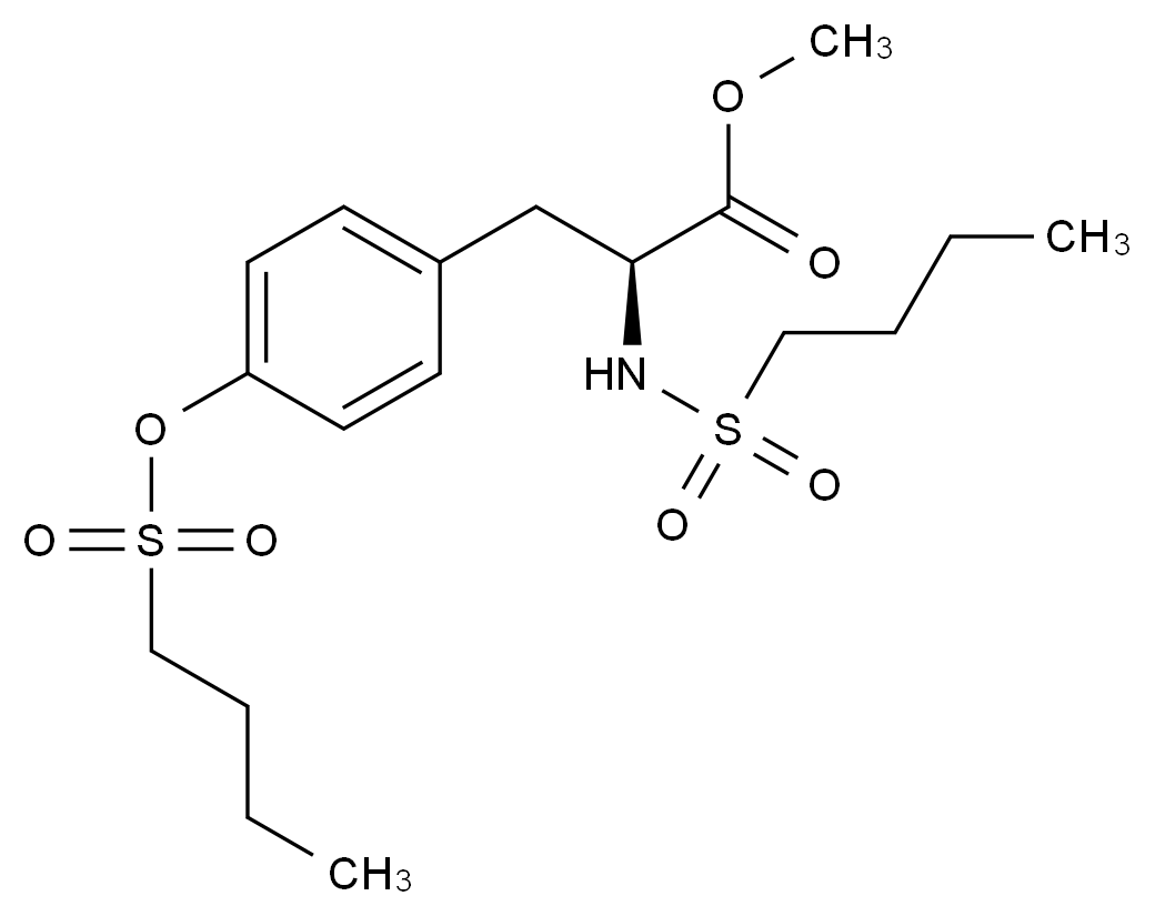 替罗非班杂质43结构式