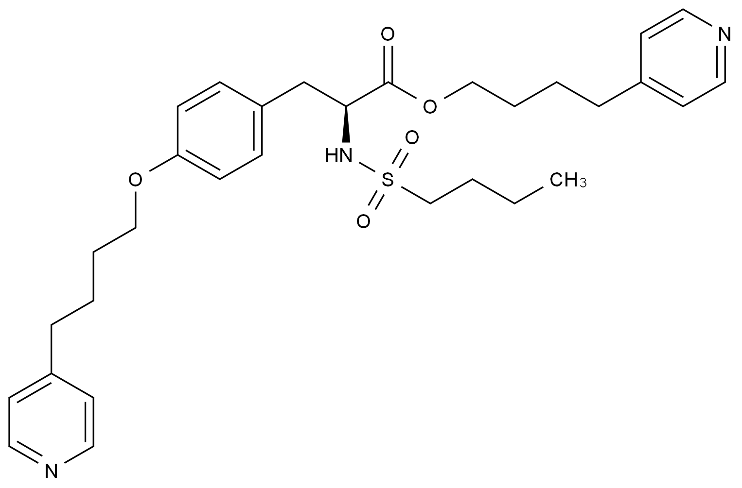 替罗非班杂质50结构式