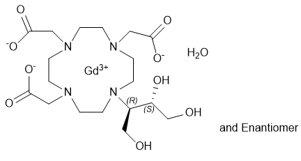 198637-52-4 钆布醇一水合物结构式