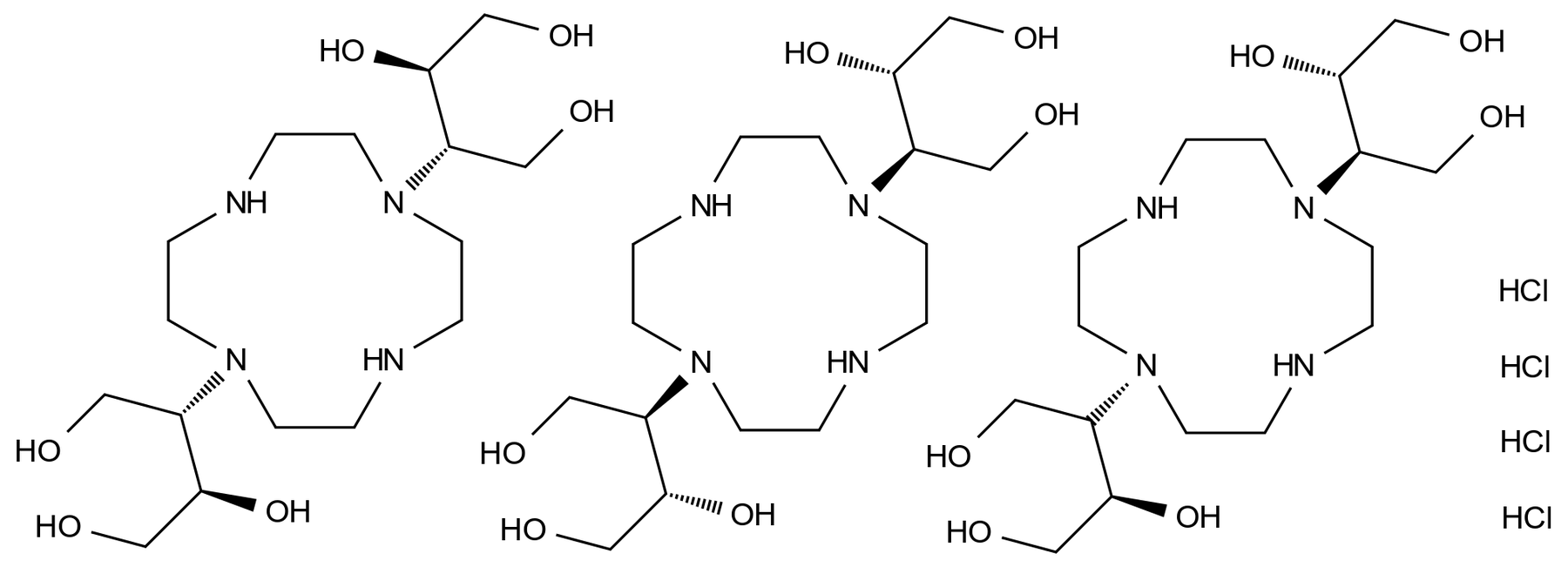 钆布醇杂质38(混合物)结构式
