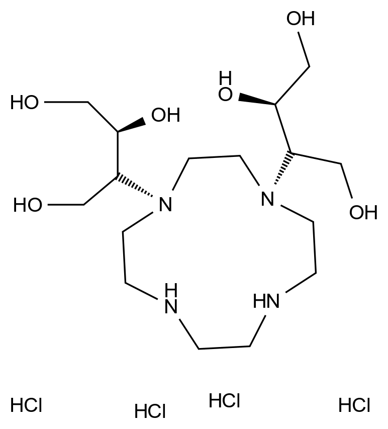 钆布醇杂质143(4盐酸盐)结构式