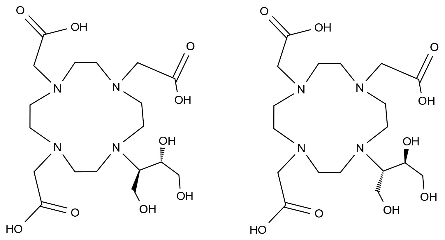 151852-61-8(free base) 钆布醇EP杂质B结构式