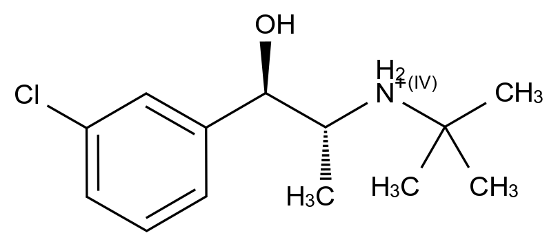 92264-82-9 三羟基安非他酮结构式