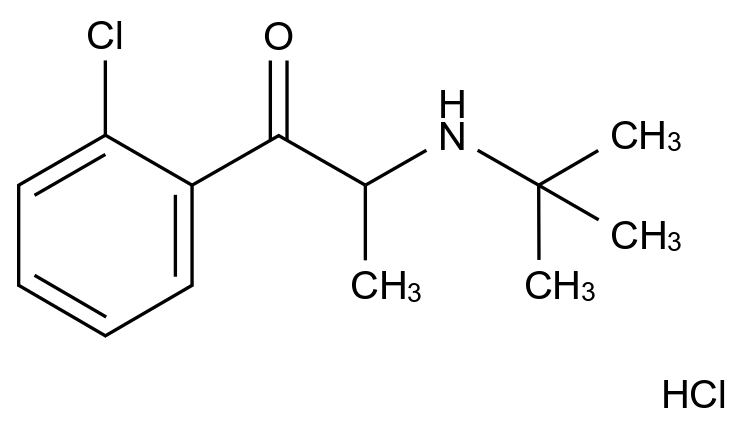 1049718-57-1 3-脱氯-2-氯安非他酮盐酸结构式
