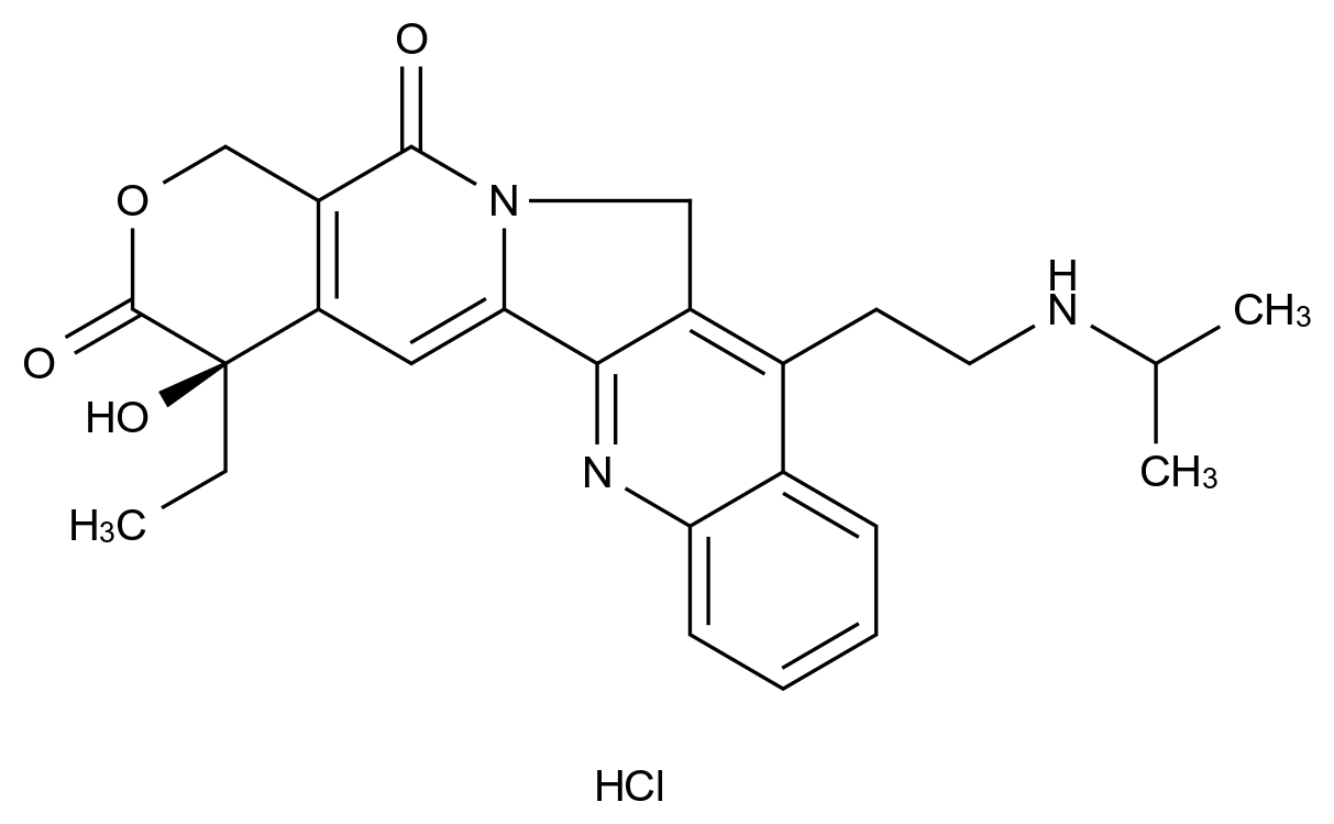 伊立替康杂质50结构式