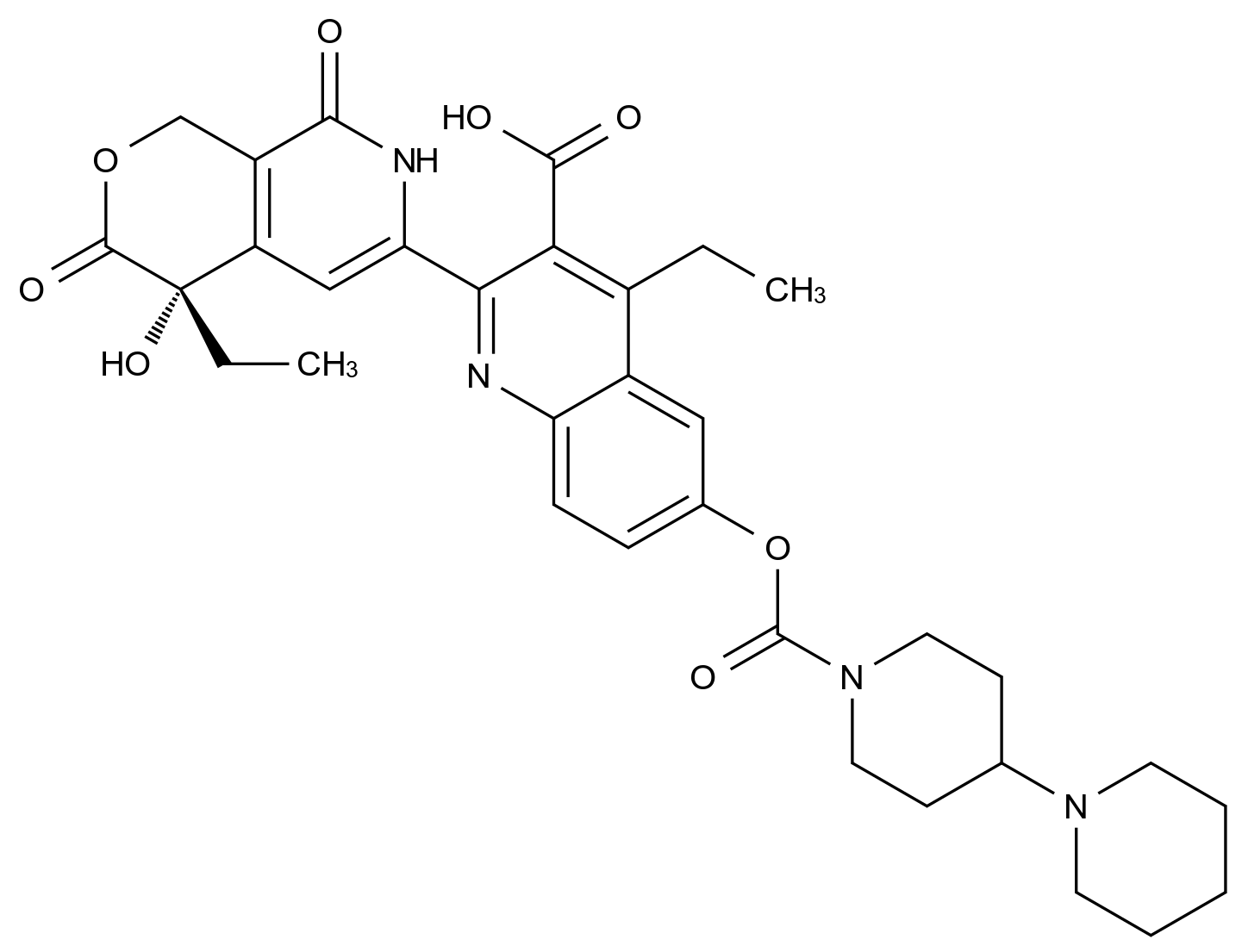 2252499-29-7 伊立替康杂质55结构式