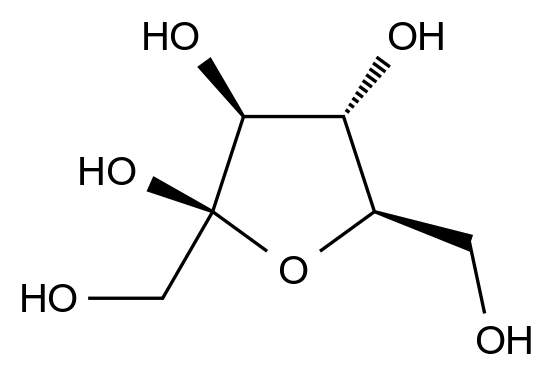 53188-23-1 β-D-Fructose结构式