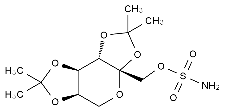 97240-79-4 托吡酯结构式