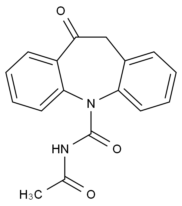 奥卡西平EP杂质L(互变异构体的混合物)结构式