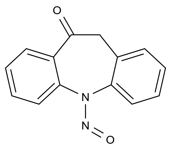 N-亚硝基奥卡西平EP杂质C结构式