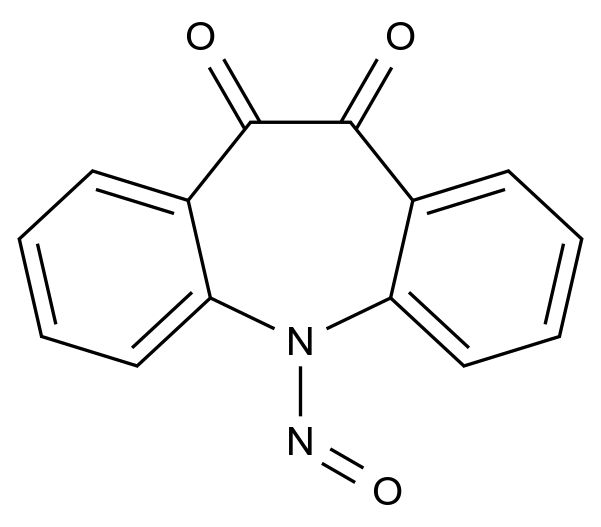 N-亚硝基奥卡西平EP杂质D结构式