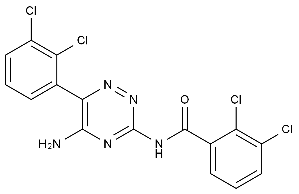 拉莫三嗪EP杂质F结构式