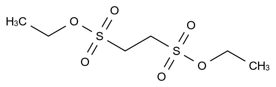 500692-41-1 1,2-Ethanedisulfonic Acid Diethyl Ester结构式